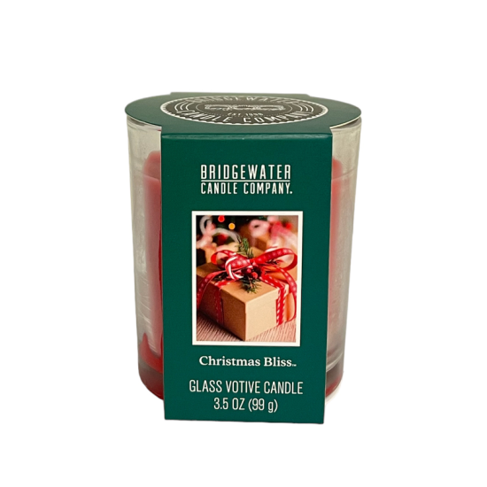 Bridgewater Candle Company - Glass Candle - Christmas Bliss