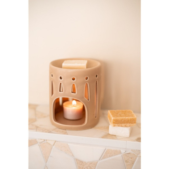 Wax & Olie Burner Pelle Taupe