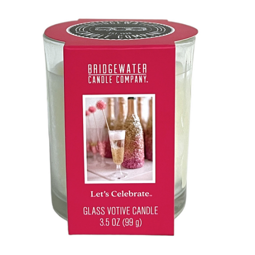Bridgewater Candle Company - Glass Candle - Let's Celebrate