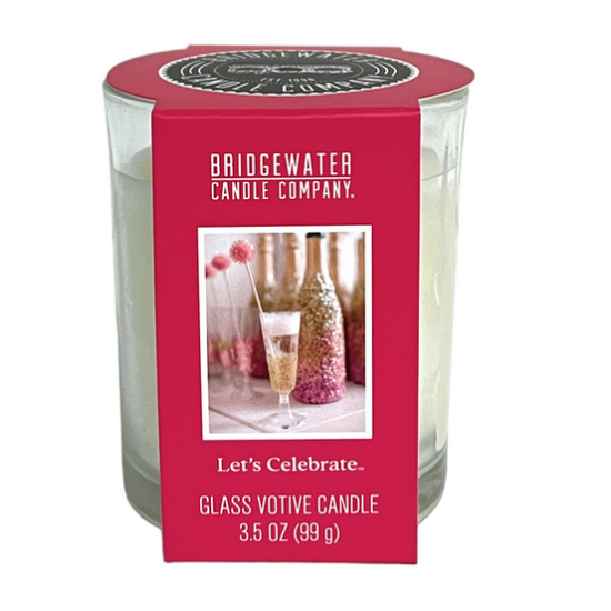 Bridgewater Candle Company - Glas Kerze - Let's Celebrate