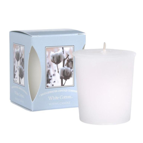 Bridgewater Candle Company - Votivkerze - White Cotton